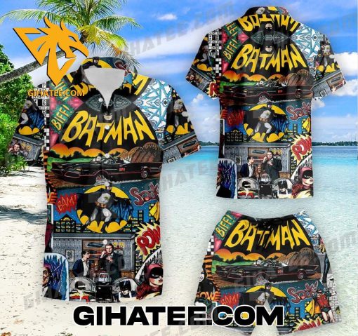 Batman Comics Hawaiian Shirt And Shorts