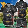 Batman The Dark Knight American Flag Hawaiian Shirt Shorts