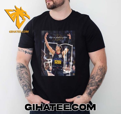 Best Of Aaron Gordon Signature Denver Nuggets T-Shirt