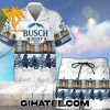 Busch Light Lover Tropical Pineapple Beer Hawaiian Shirts And Shorts Matching