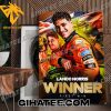 CONGRATULATIONS LANDO NORRIS WINS THE MIAMI GRAND PRIX 2024 POSTER CANVAS