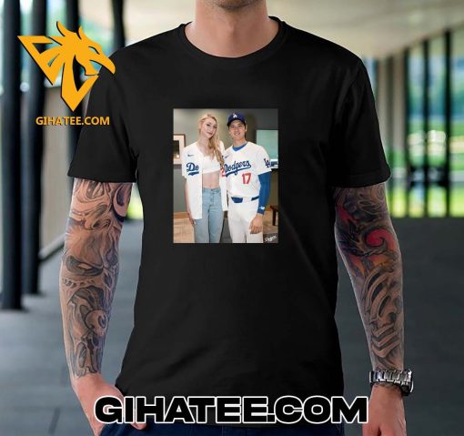 Cameron Brink links up with Shohei Ohtani at the Dodgers game T-Shirt