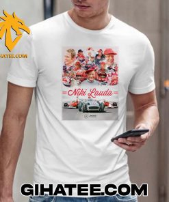 Celebrating  Niki Lauda Five years Mercedes-AMG PETRONAS F1 Team T-Shirt
