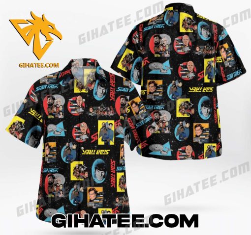 Characters Star Trek Hawaiian Shirt Shorts Gift For True Fans