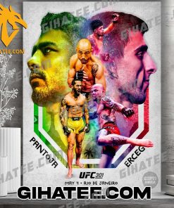 Coming Soon Alexandre Pantoja Vs Steve Erceg At UFC 301 Poster Canvas