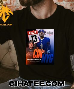 Coming Soon Cincinnati Bengals Vs New York Giants 2024 T-Shirt