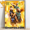 Coming Soon Dallas Mavericks Vs Boston Celtics In The NBA Finals Poster Canvas