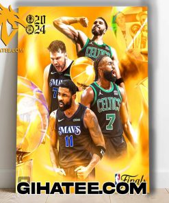 Coming Soon Dallas Mavericks Vs Boston Celtics In The NBA Finals Poster Canvas