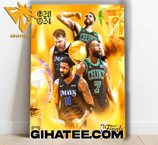 Coming Soon Dallas Mavericks Vs Boston Celtics In The NBA Finals Poster Canvas