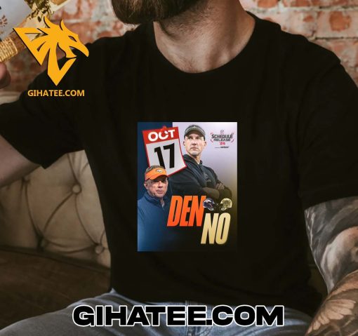 Coming Soon Denver Broncos vs New Orleans Saints 2024 T-Shirt