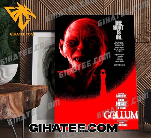 Coming Soon The Hunt for Gollum Poster Canvas