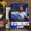 Congrats Jala Wright 17 Strikeouts MLB Poster Canvas