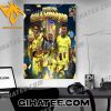 Congrats Mamelodi Sundowns DSTV Premiership Champions 2024 Poster Canvas