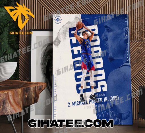 Congrats Michael Porter Jr Movin On Up In Nuggets All-Time Playoff Boards Poster Canvas