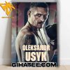 Congrats Oleksandr Usyk World Heavyweight Champion 2024 Poster Canvas