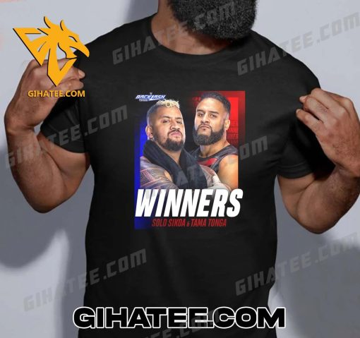 Congrats Solo Sikoa And Tama Tonga Winners WWE Backlash T-Shirt