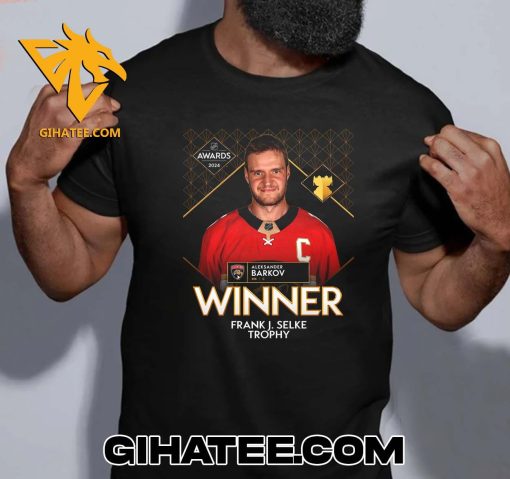 Congratulations Aleksander Barkov Winner Frank J Selke Trophy NHL Awards T-Shirt