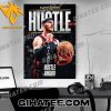 Congratulations Alex Caruso Winner 2024 NBA Hustle Award Poster Canvas