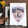 Congratulations Arizona Wildcats Champs 2024 Pac-12 Conference Championship Poster Canvas