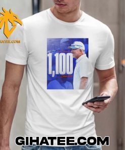 Congratulations Coach Tim Walton 1100 Career Wins Gators Softball T-Shirt