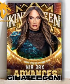 Congratulations Nia Jax Join WWE King And Queen 2024 Poster Canvas