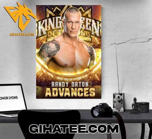 Congratulations Randy Orton Advances WWE King And Queen Tournament 2024 Poster Canvas