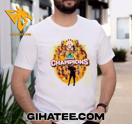 Congratulations Super Lig Galatasaray Back 2 Back Champions 2024 T-Shirt