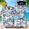Corona Beer Hibiscus Tropical Flower Hawaiian Shirt And Shorts Set