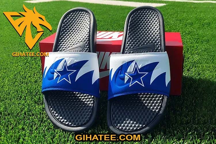 Dallas Cowboys Sandals Dallas Cowboys gift Basket for him