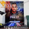 Damian Priest remains the World Heavyweight Champion 2024 Poster Canvas