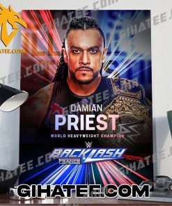 Damian Priest remains the World Heavyweight Champion 2024 Poster Canvas