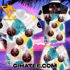 Deadpool Logo Pattern Marvel Studios Hawaiian Shirt And Shorts