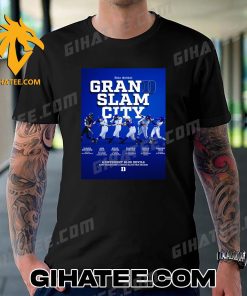 Duke Softball Grand Slam City 6 Different Blue Devils Have Registered Slam This Season T-Shirt