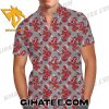 Funny Stitch Deadpool Hawaiian Shirt And Shorts Set