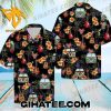 Hippie Camping Car Guitar Hawaiian Shirt Set