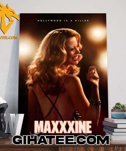 Hollywood Is A Killer Maxxxine Poster Canvas