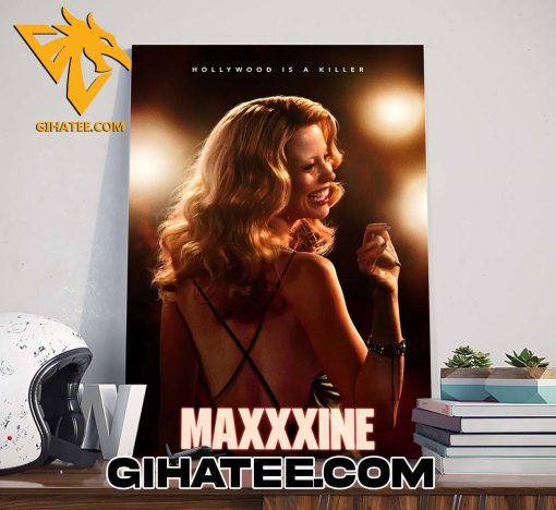 Hollywood Is A Killer Maxxxine Poster Canvas