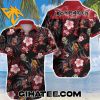 Iron Maiden Hibiscus Tropical Flower Hawaiian Shirt And Shorts Set