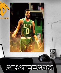 Jayson Tatum Boston Celtics Sweep The Pacers And Are Headed To The Finals Poster Canvas