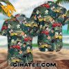 Jeep Car Tropical Forest Hawaiian Shirt Shorts