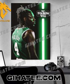 Jrue Holiday Boston Celtics May the Fourth be with you Star Wars Fans Poster Canvas