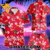 Kansas City Chiefs Mascot Hibiscus Flower Hawaiian Shirt And Shorts Combo