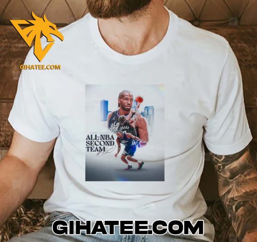 Kawhi Leonard All NBA Second Team Signature T-Shirt