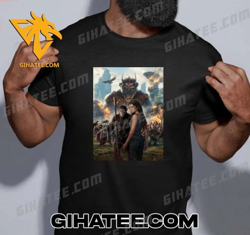 Kingdom of the Planet of the Apes T-Shirt With New Design