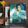 Lance Stroll 150 Races In F1 Imola GP 2024 Poster Canvas