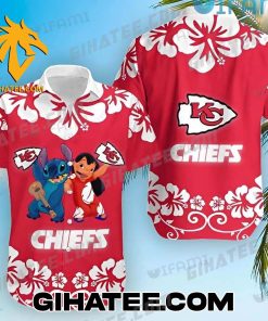 Lilo Stitch Kansas City Chiefs Hawaiian Shirt And Shorts