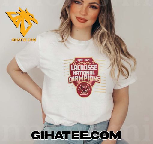 Limited Edition Boston College Eagles 2024 NCAA Women’s Lacrosse National Champions Unisex T-Shirt