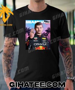 Max Verstappen Miami GP 2024 T-Shirt Art Style