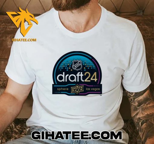 NHL Draft 2024 Sphere Las Vegas Logo New T-Shirt