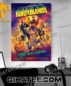 New Design Borderlands Chaos Loves Company Movie Poster Canvas
